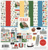 Italy Scrapbook Paper & Sticker  Collection Kit by Carta Bella - 13 Pieces