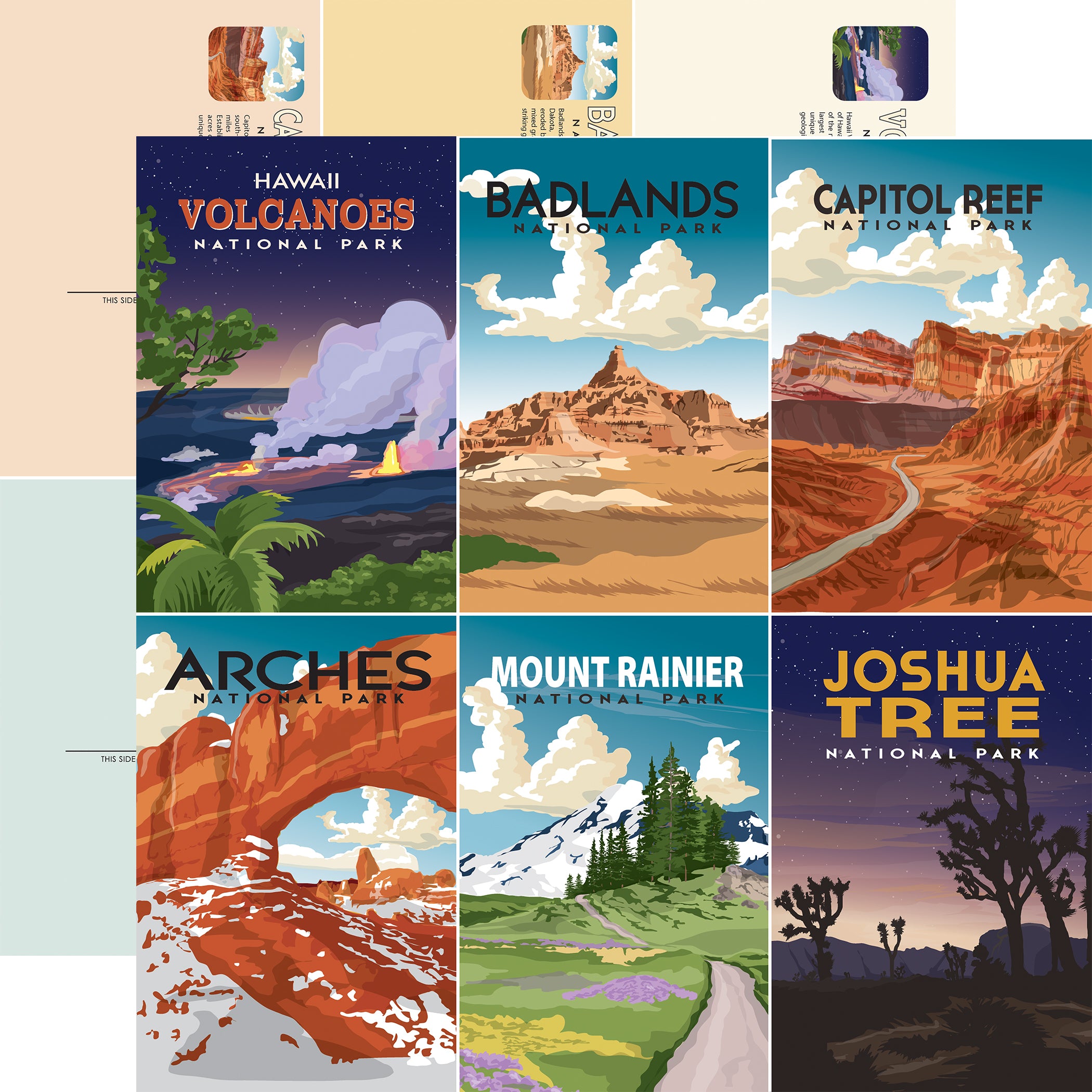 National Parks 12 x 12 Scrapbook Collection Kit by Carta Bella - 13 Pieces