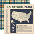 National Parks 12 x 12 Scrapbook Collection Kit by Carta Bella - 13 Pieces