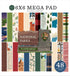 National Parks Collection 6x6 Cardmakers Mega Pad by Carta Bella - 48 Double-Sided Papers