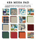 National Parks Collection 6x6 Cardmakers Mega Pad by Carta Bella - 48 Double-Sided Papers