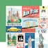 New York City Scrapbook Paper & Sticker  Collection Kit by Carta Bella - 13 Pieces