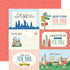 New York City Scrapbook Paper & Sticker  Collection Kit by Carta Bella - 13 Pieces