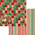 Cowboy Christmas Collection Barrels of Christmas Joy 12 x 12 Double-Sided Scrapbook Paper by SSC Designs