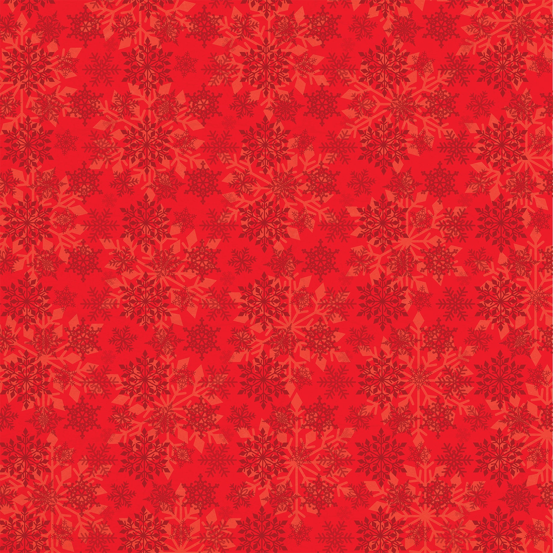 Season's Greetings Collection Seasonal Snowflakes  12 x 12 Double-Sided Scrapbook Paper by Carta Bella
