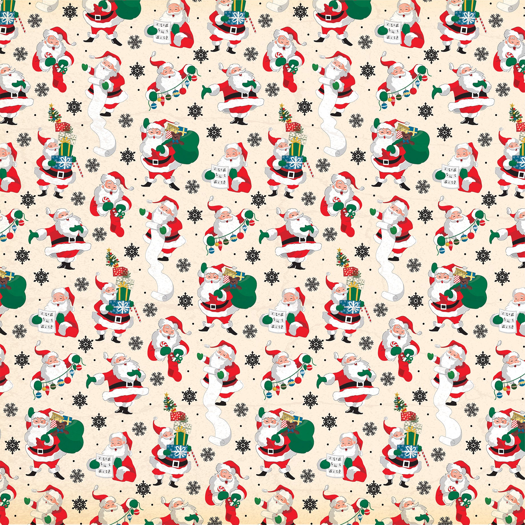 Season's Greetings Collection Christmas Is Coming 12 x 12 Double-Sided Scrapbook Paper by Carta Bella