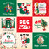 Season's Greetings Collection 6x4 Journaling Cards 12 x 12 Double-Sided Scrapbook Paper by Carta Bella