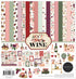 Wine Scrapbook Paper & Sticker Collection Kit by Carta Bella - 13 Pieces