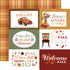 Welcome Fall Collection 12 x 12 Double-Sided Scrapbook Paper & Sticker Kit by Carta Bella