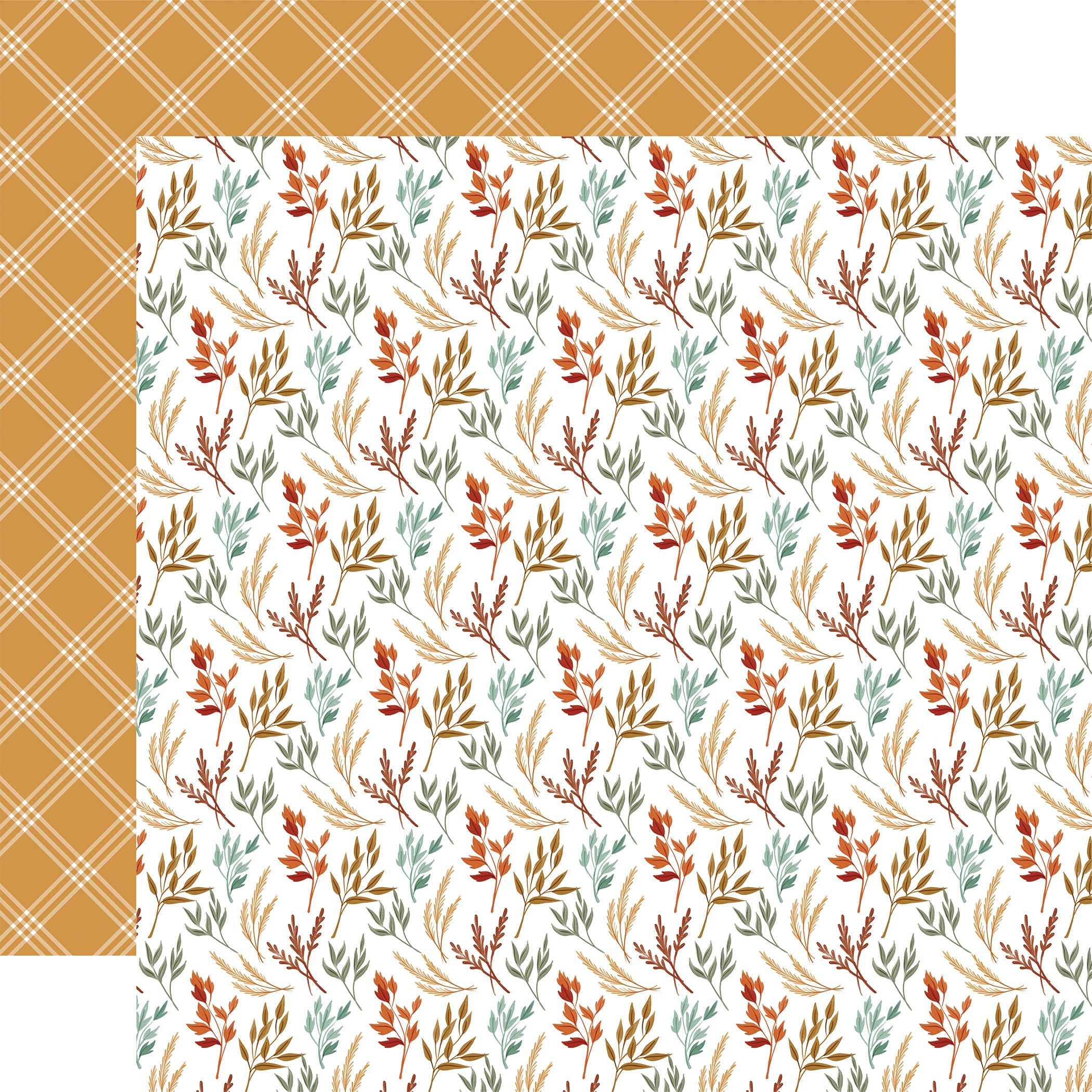 Welcome Fall Collection 12 x 12 Double-Sided Scrapbook Paper & Sticker Kit by Carta Bella
