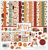 Welcome Fall Collection 12 x 12 Double-Sided Scrapbook Paper & Sticker Kit by Carta Bella