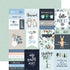 Winter Market Collection 3x4 Journaling Cards 12 x 12 Double-Sided Scrapbook Paper by Carta Bella