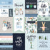 Winter Market Collection 3x4 Journaling Cards 12 x 12 Double-Sided Scrapbook Paper by Carta Bella
