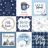 Wintertime Collection 4x4 Journaling Cards 12 x 12 Double-Sided Scrapbook Paper by Carta Bella