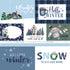Wintertime Collection Multi Journaling Cards 12 x 12 Double-Sided Scrapbook Paper by Carta Bella