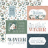 Winter Wonderland Scrapbook Paper & Sticker Collection Kit by Carta Bella - 13 Pieces