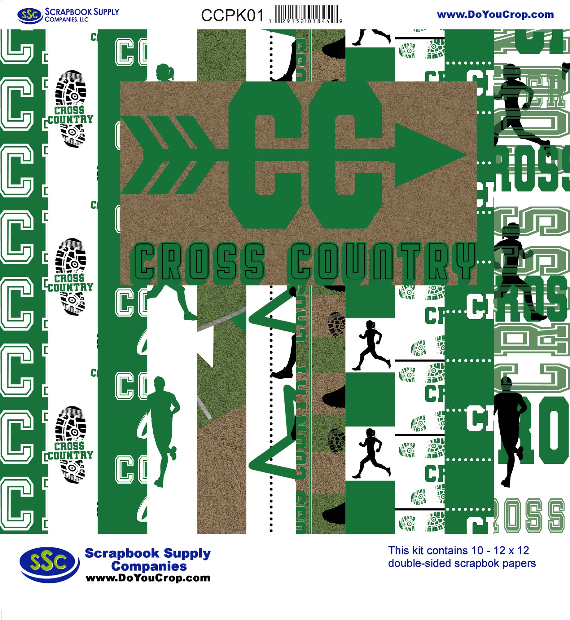 Cross County Collection 12 x 12 Scrapbook Collection Kit by SSC Designs