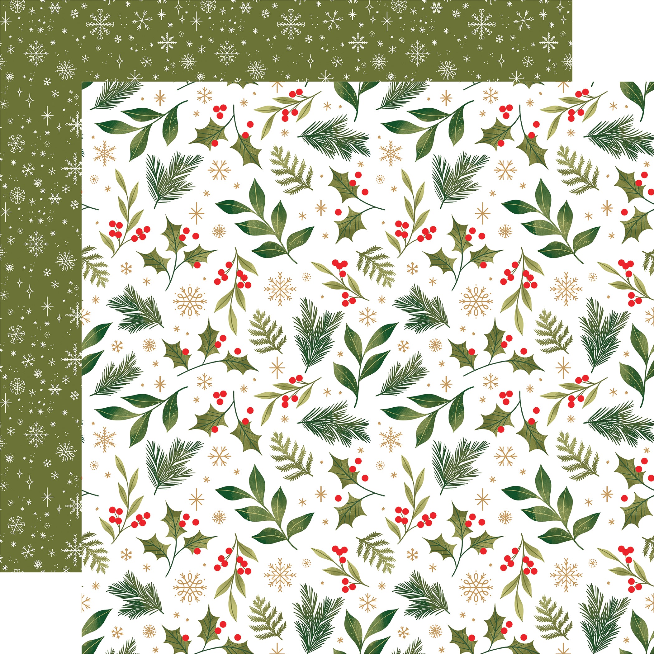 Christmas Joy 12 x 12 Scrapbook Collection Kit by Echo Park Paper - 13 Pieces
