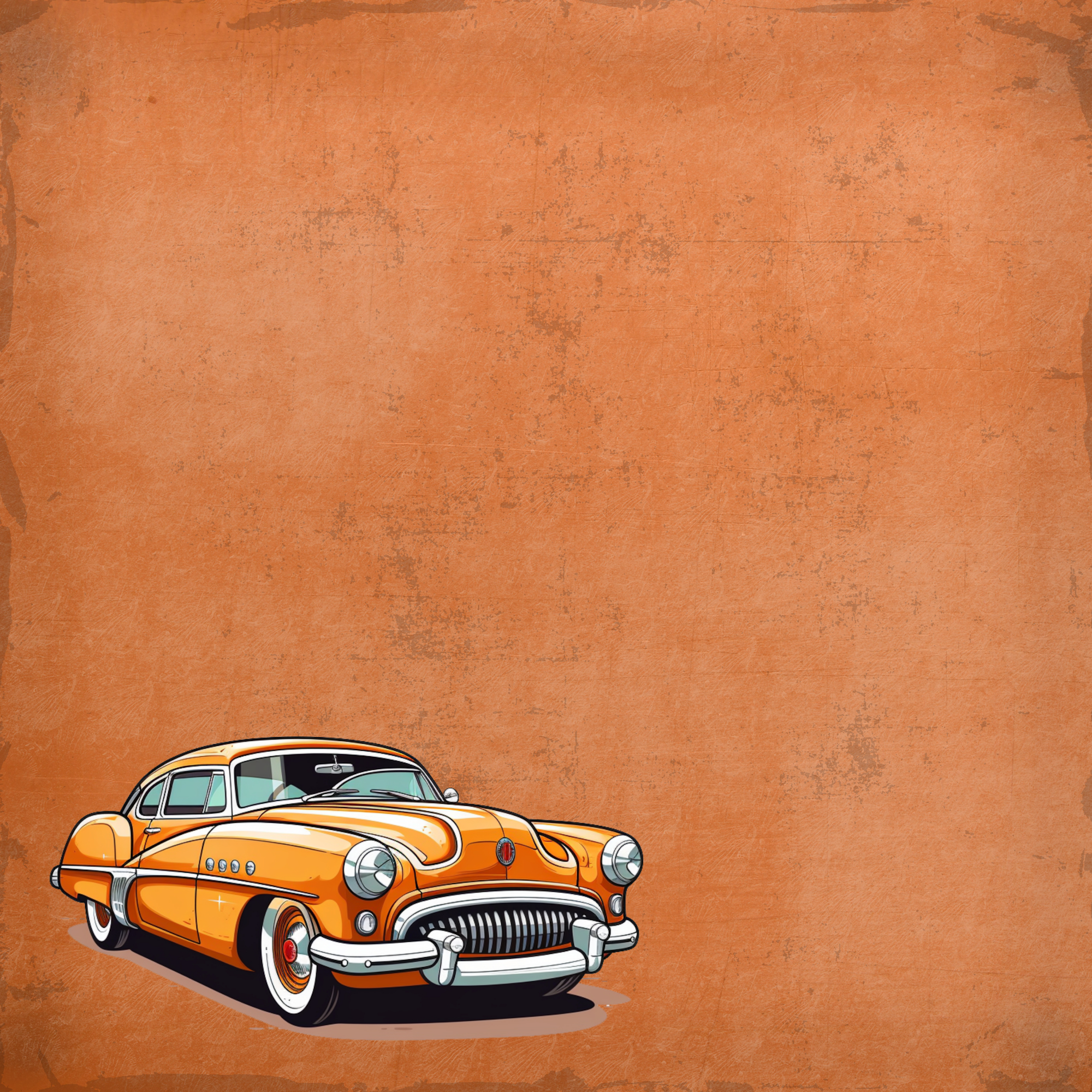 Classic Cars Collection Classic Cars 12 x 12 Double-Sided Scrapbook Paper by SSC Designs