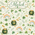 Creative Calendar Collection March 12x12 Double-Sided Scrapbook Paper by SSC Designs