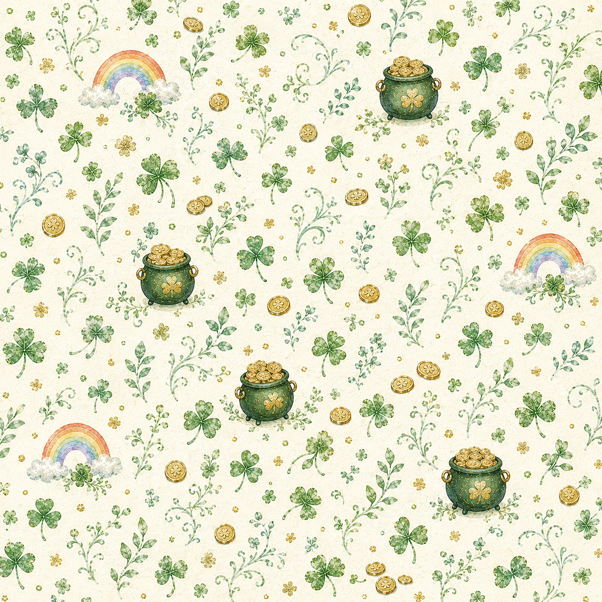 Creative Calendar Collection March 12x12 Double-Sided Scrapbook Paper by SSC Designs