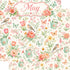 Creative Calendar Collection May 12x12 Double-Sided Scrapbook Paper by SSC Designs