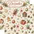 Creative Calendar Collection December 12x12 Double-Sided Scrapbook Paper by SSC Designs