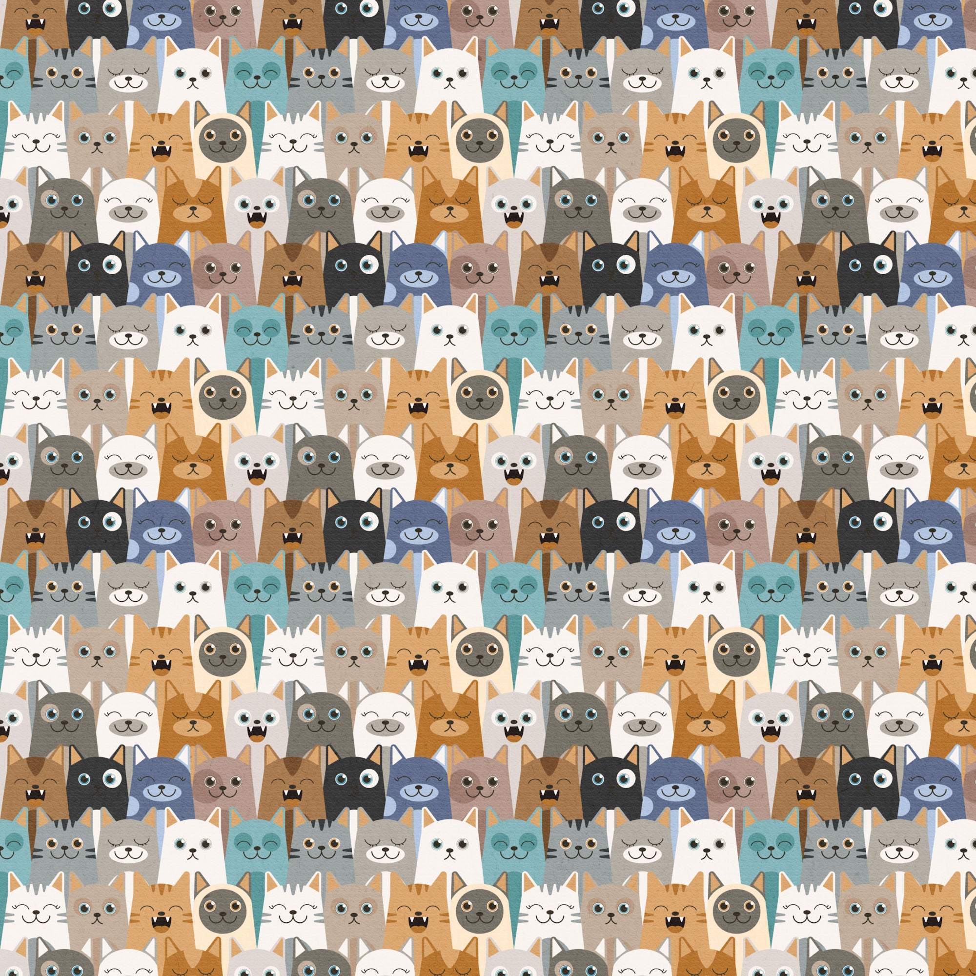 Cat Lover Collection Playful Purrs 12 x 12 Double-Sided Scrapbook Paper by SSC Designs