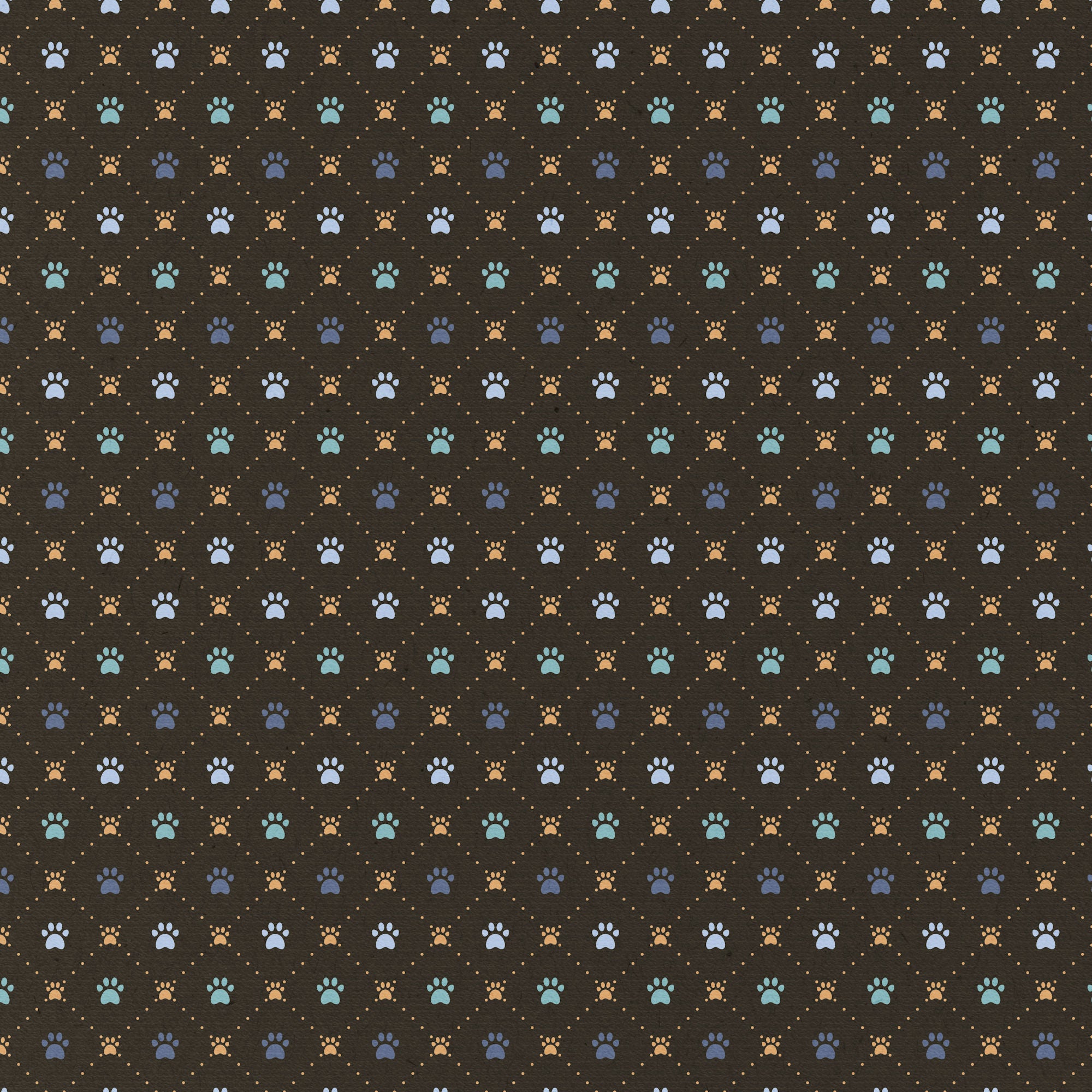 Cat Lover Collection Perfect Paws 12 x 12 Double-Sided Scrapbook Paper by SSC Designs