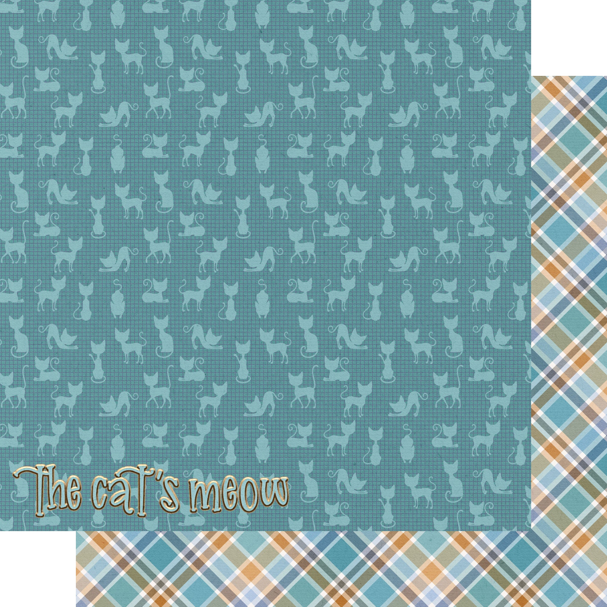 Cat Lover 12 x 12 Scrapbook Paper & Embellishment Kit by SSC Designs