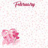 Calendar Memories Collection February 12 x 12 Double-Sided Scrapbook Paper by SSC Designs