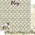 Calendar Memories Collection May 12 x 12 Double-Sided Scrapbook Paper by SSC Designs