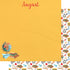 Calendar Memories Collection August 12 x 12 Double-Sided Scrapbook Paper by SSC Designs