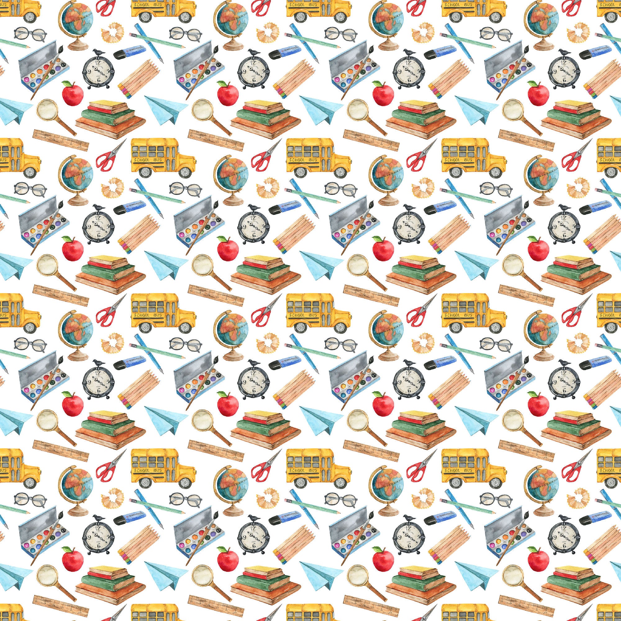 Calendar Memories Collection August 12 x 12 Double-Sided Scrapbook Paper by SSC Designs