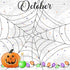 Calendar Memories Collection October 12 x 12 Double-Sided Scrapbook Paper by SSC Designs