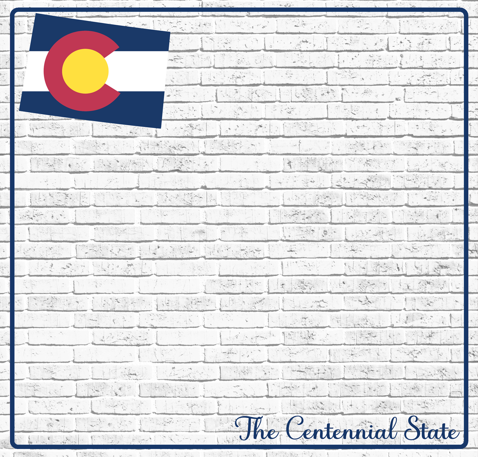 Fifty States Collection Colorado 12 x 12 Double-Sided Scrapbook Paper by SSC Designs