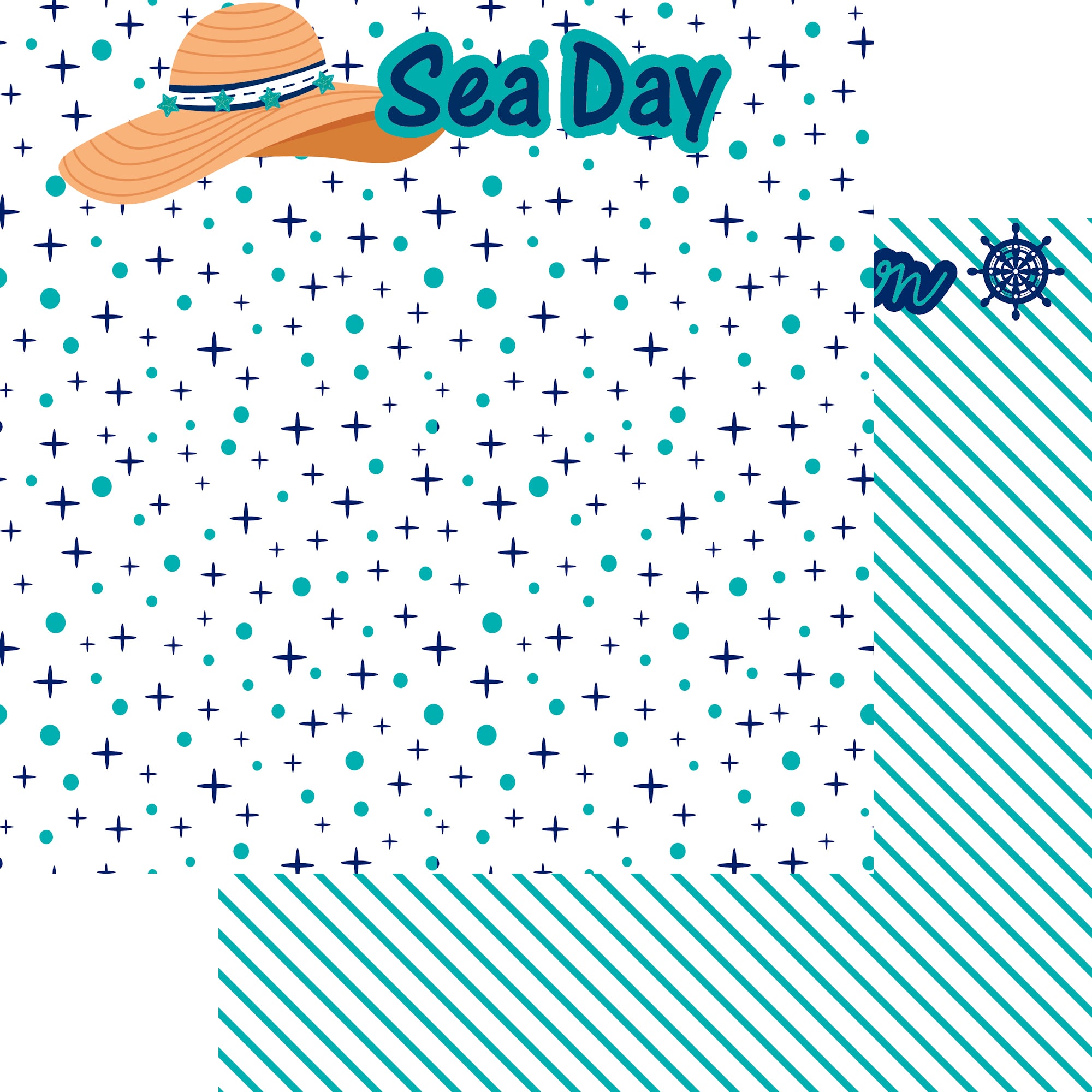 Cruise Collection 2025 Cruise 12 x 12 Scrapbook Collection Kit by SSC Designs