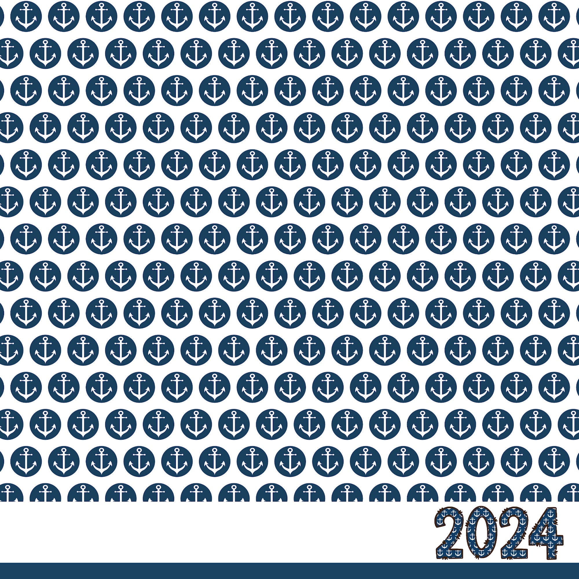 Cruise Collection Cruise 2024 12 x 12 Double-Sided Scrapbook Paper by SSC Designs