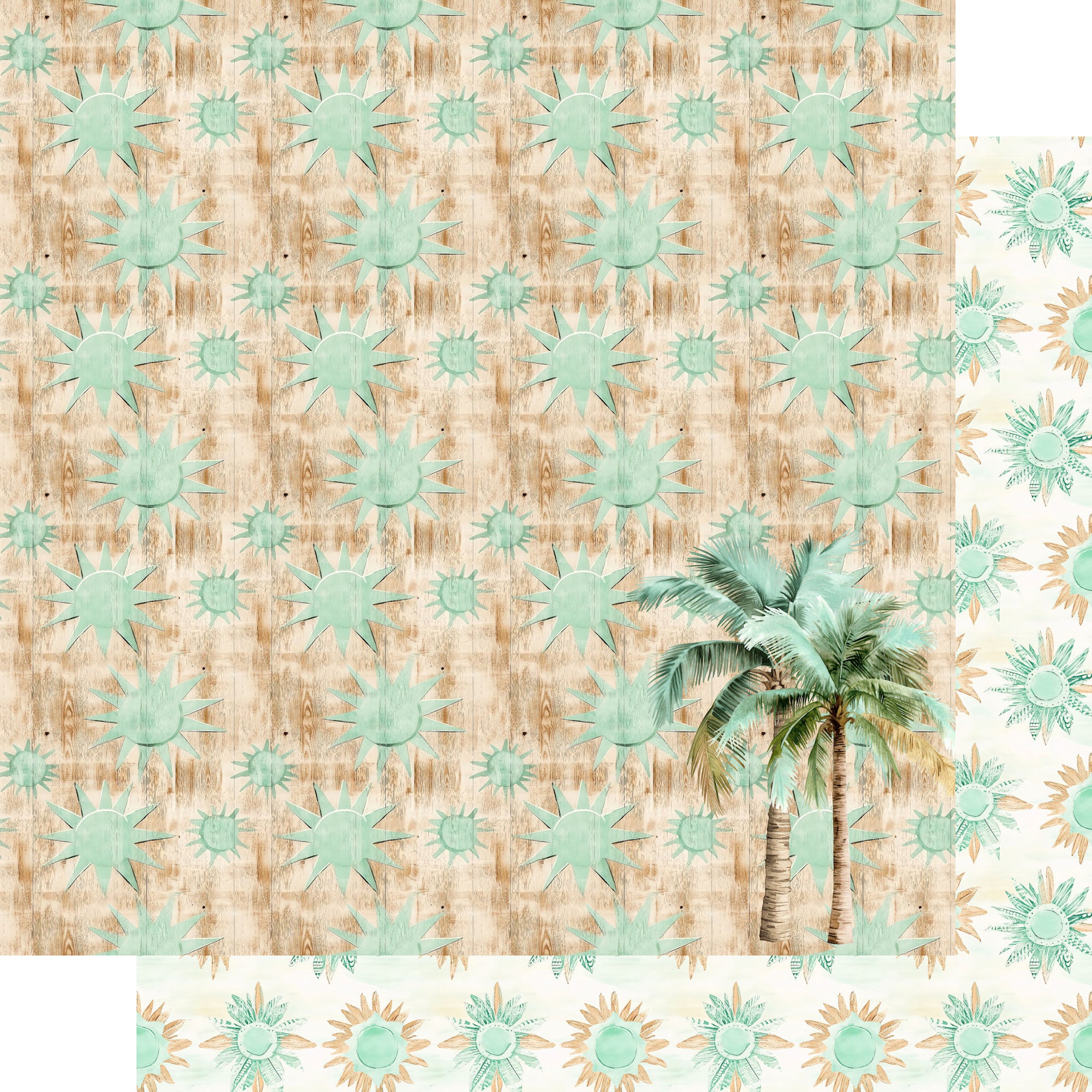 Coastal Shores 12 x 12 Scrapbook Paper & Embellishment Kit by SSC Designs
