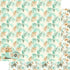 Coastal Shores Collection Salty Breeze Floral 12 x 12 Double-Sided Scrapbook Paper by SSC Designs