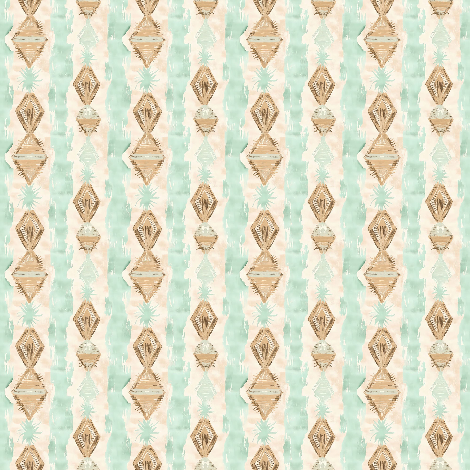 Coastal Shores Collection Seashore Sketches 12 x 12 Double-Sided Scrapbook Paper by SSC Designs