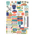 Gone Cruising Collection Laser Cut Scrapbook Ephemera Embellishments by SSC Designs