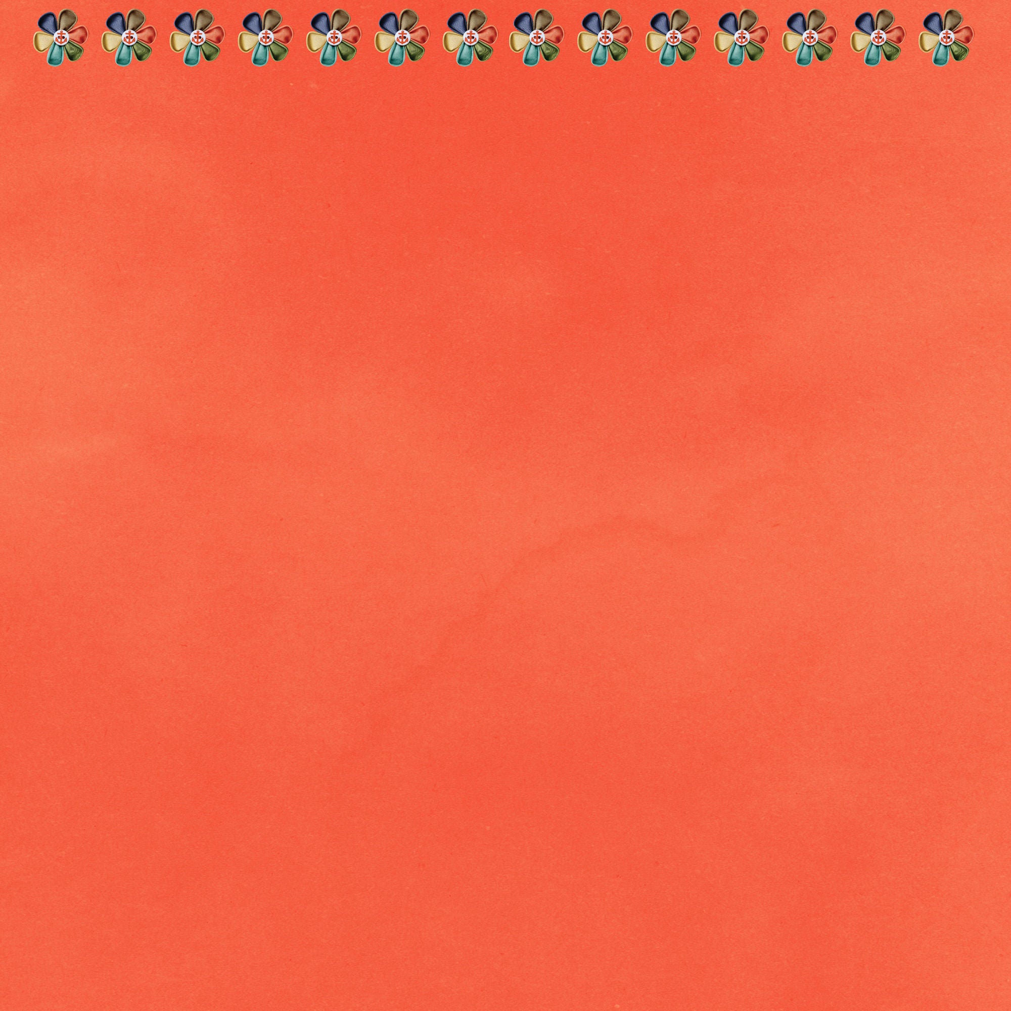 Gone Cruising Collection Tropical Excursion Florals 12 x 12 Double-Sided Scrapbook Paper by SSC Designs