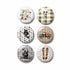 Cute & Spooky Collection Button Bubbles Scrapbook Embellishments by SSC Designs