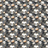 Cute & Spooky Collection Skull & Bloom 12 x 12 Double-Sided Scrapbook Paper by SSC Designs