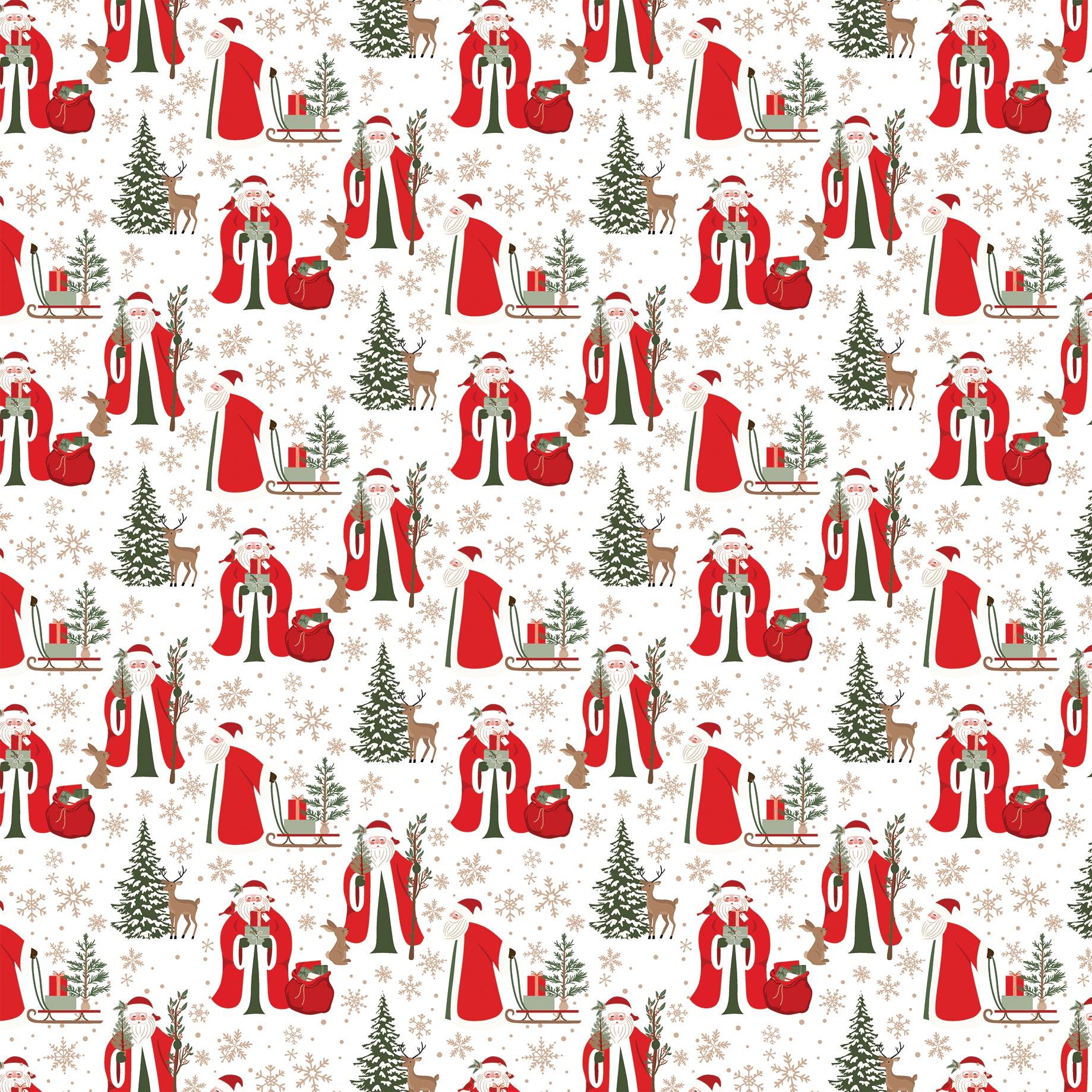 Christmas Time Collection Magical Christmas 12 x 12 Double-Sided Scrapbook Paper by Echo Park Paper