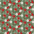 Christmas Time Collection Cardinal Floral 12 x 12 Double-Sided Scrapbook Paper by Echo Park Paper