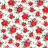 Christmas Time Collection Festive Floral 12 x 12 Double-Sided Scrapbook Paper by Echo Park Paper