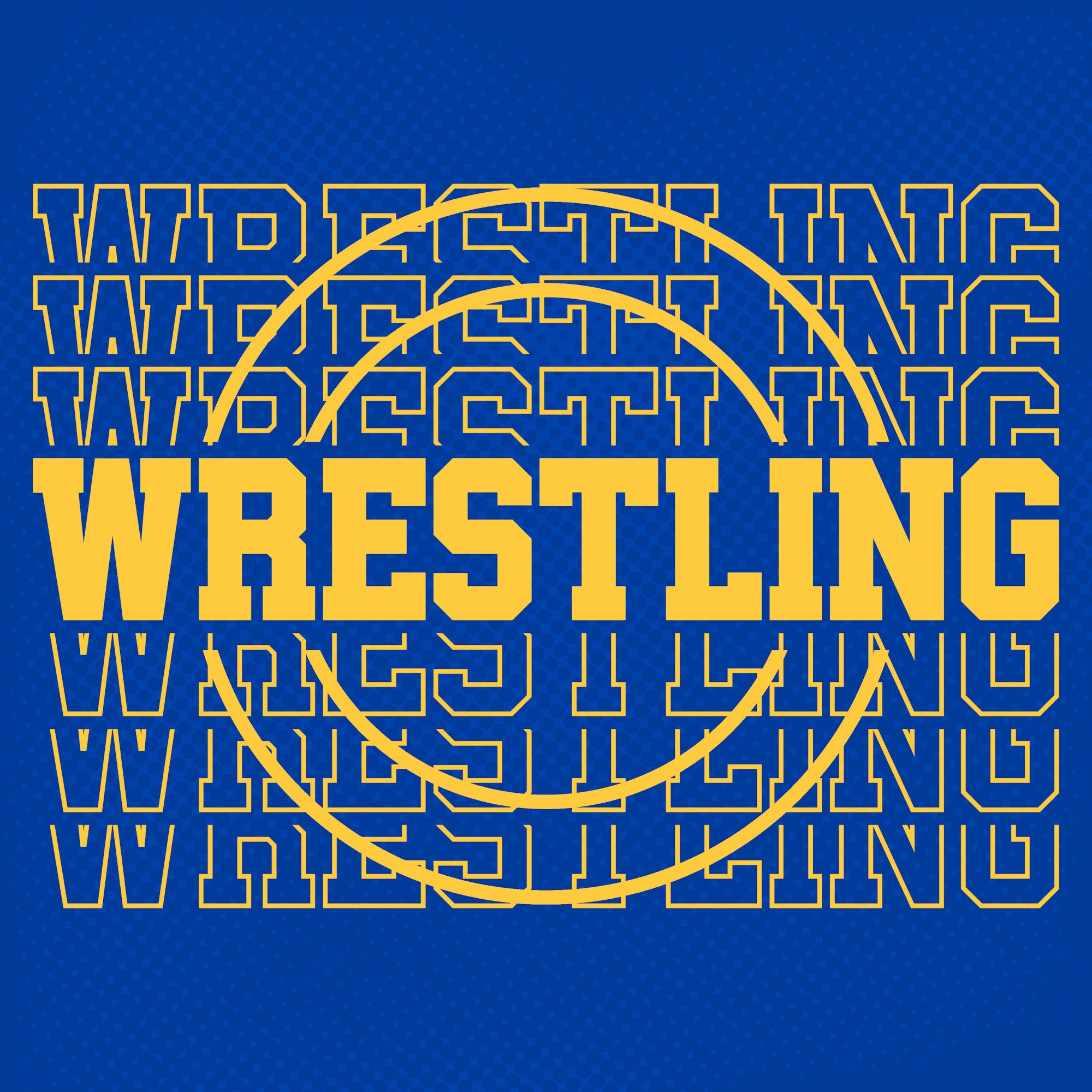 Female Wrestling Custom Eat, Sleep, Wrestling, Repeat 12 x 12 Double-Sided Scrapbook Paper by SSC Designs