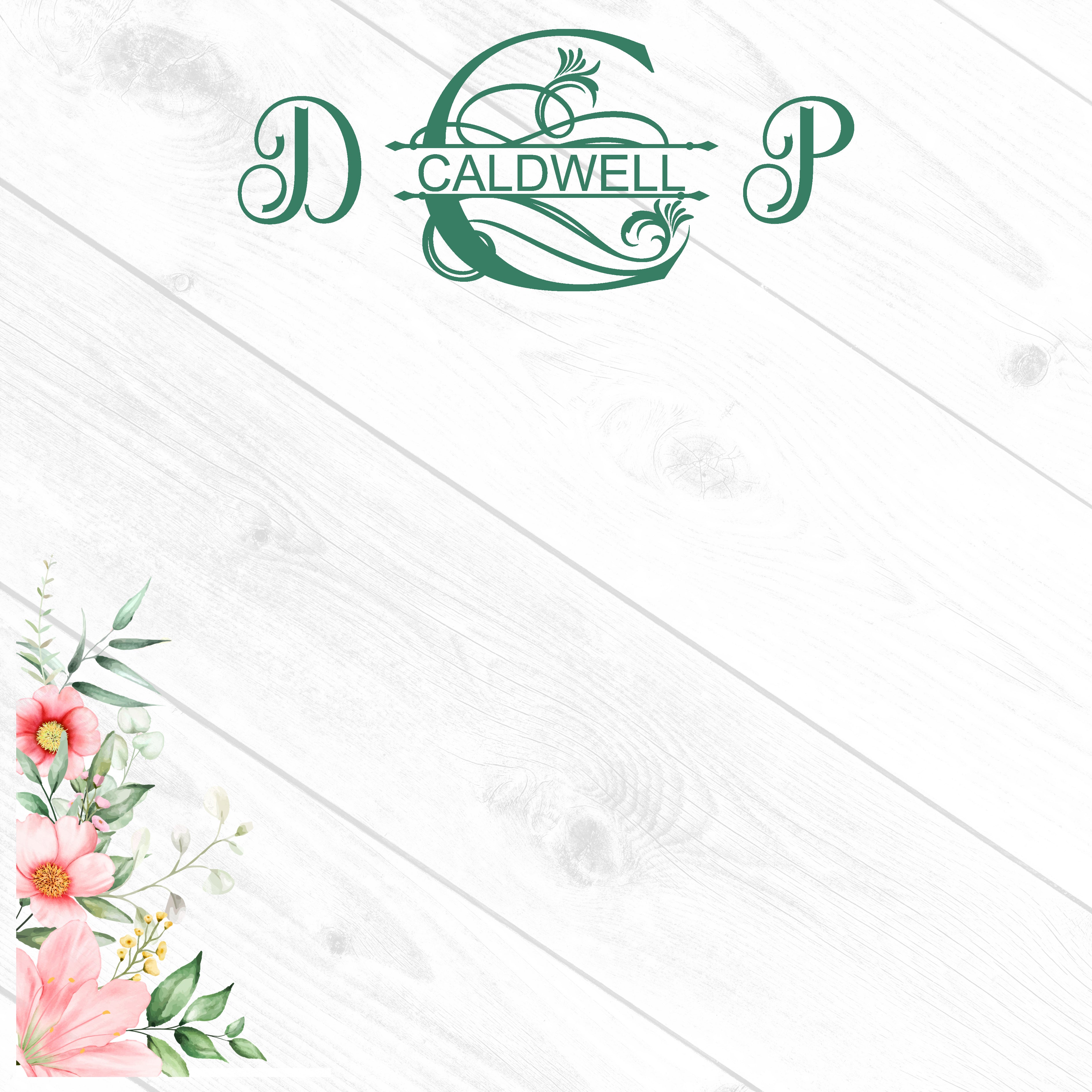 Custom Request for 10 Year Anniversary 12 x 12 Double-Sided Scrapbook Paper by SSC Designs
